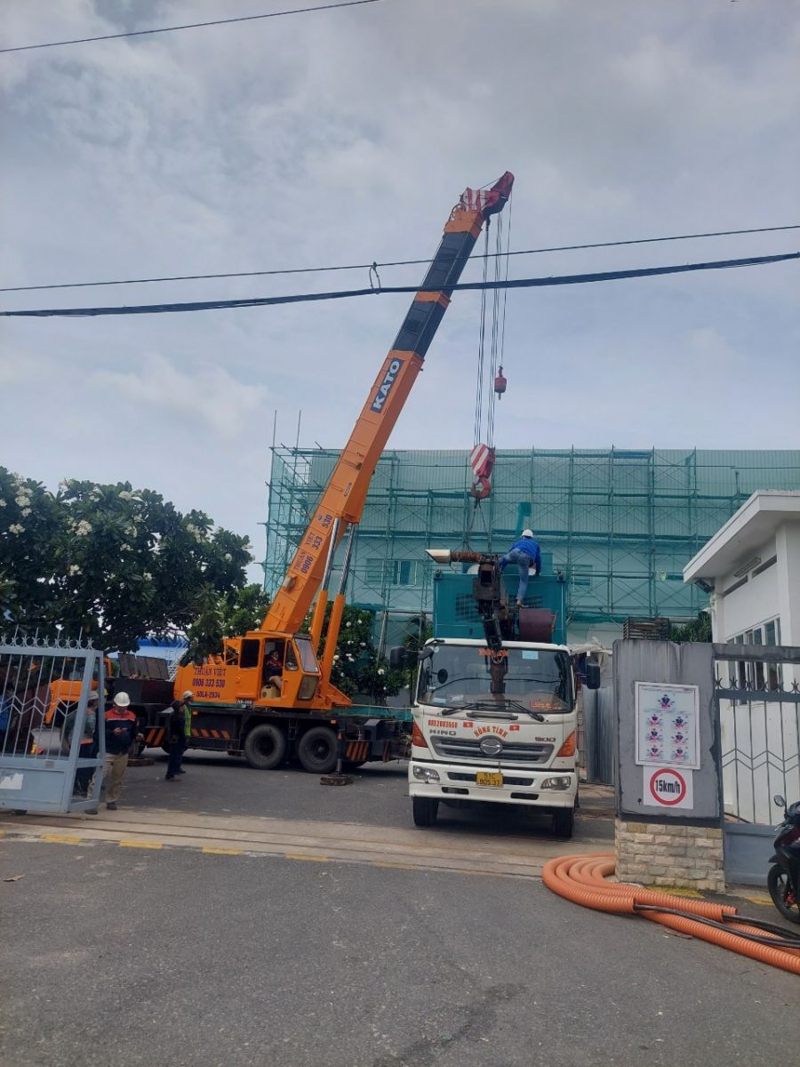 Xe cẩu trong xây dựng